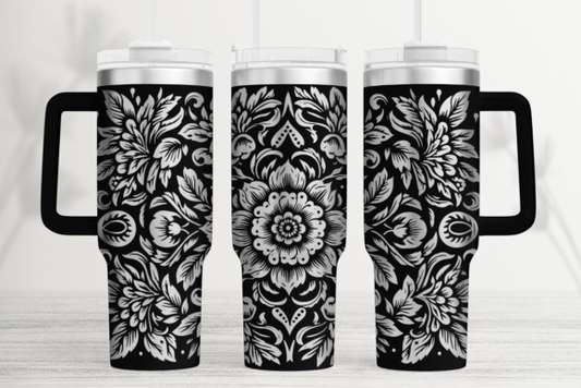 Tumbler 1,2 L Personnalisable – Gravure Laser Premium | Gourde avec Anse & Paille – Cadeau Unique