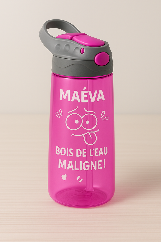 Bouteille Personnalisable 450 ml en Tritan™ – Gravée & Sans BPA