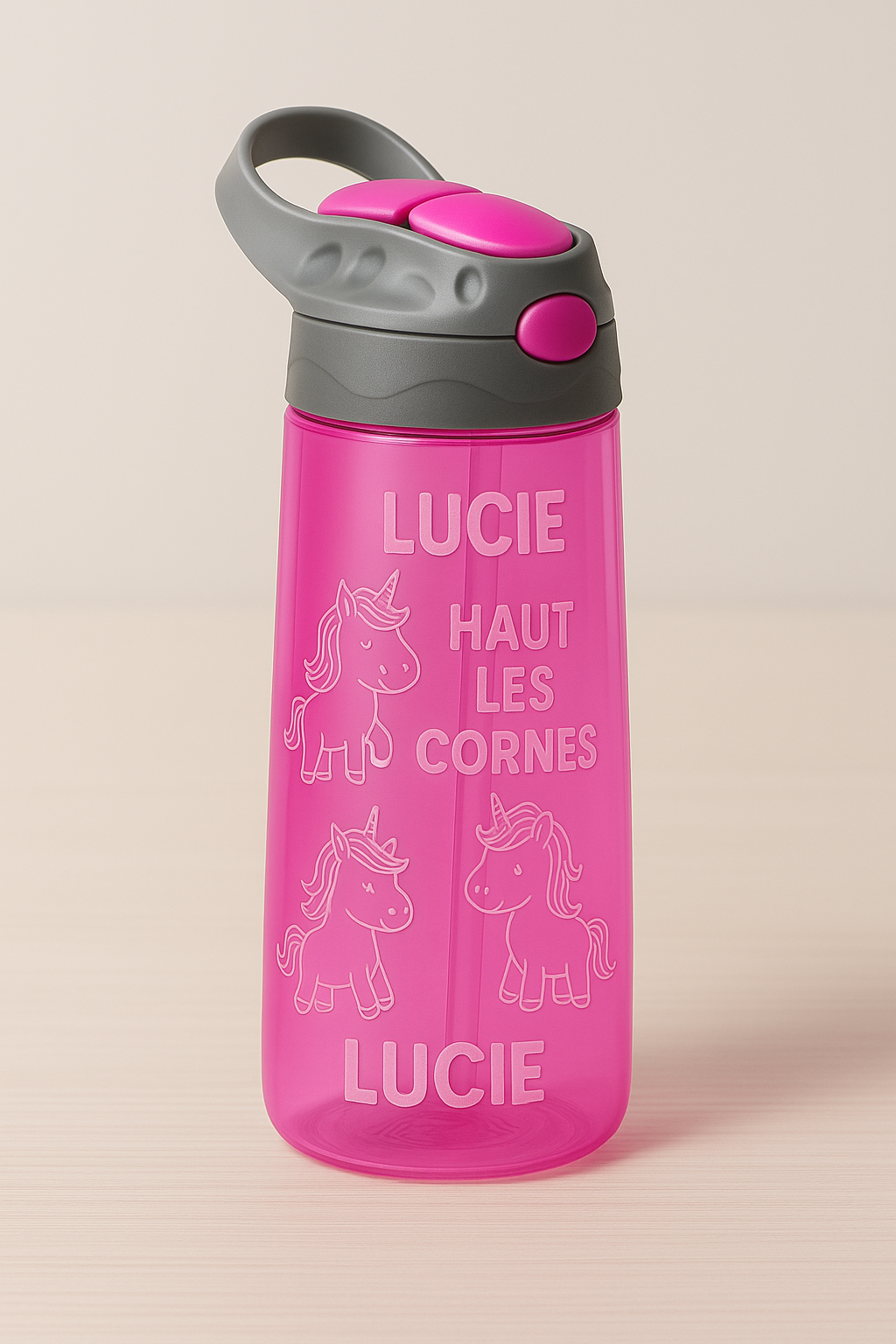 Bouteille Personnalisable 450 ml en Tritan™ – Gravée & Sans BPA